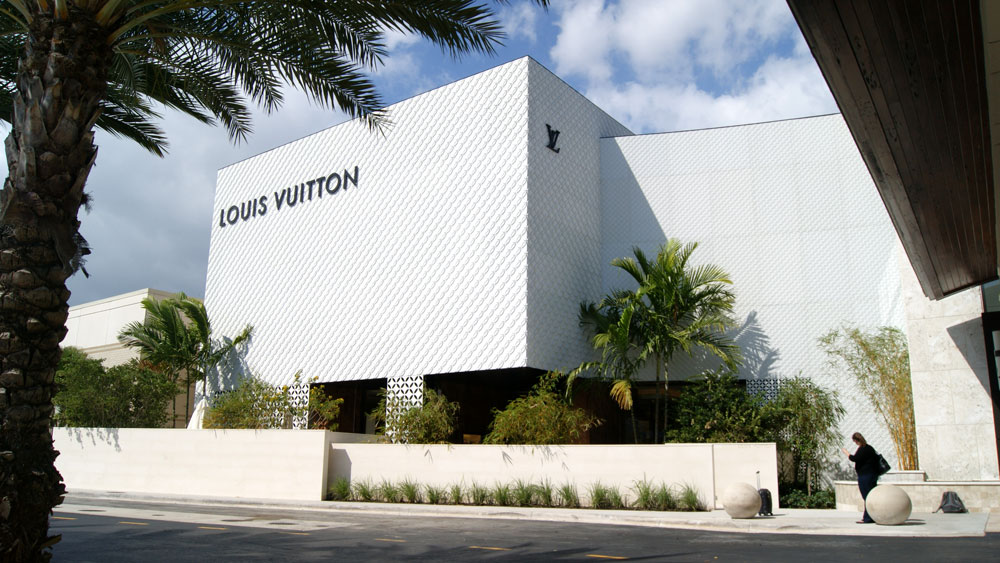 Louis Vuitton Bal Harbour Saks store United States