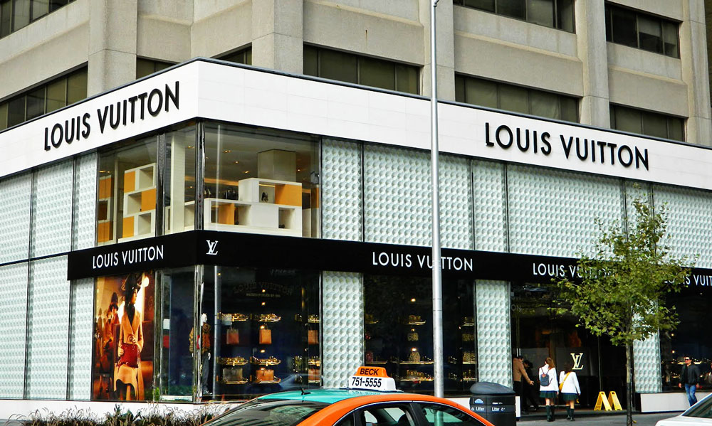 Louis Vuitton Toronto Façade and Architectural Stairs - Walters Group Inc.