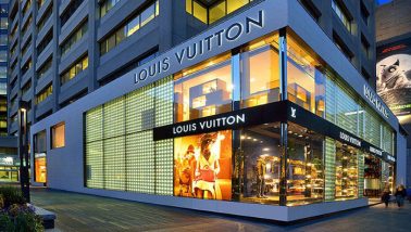 Louis Vuitton Toronto Façade and Architectural Stairs
