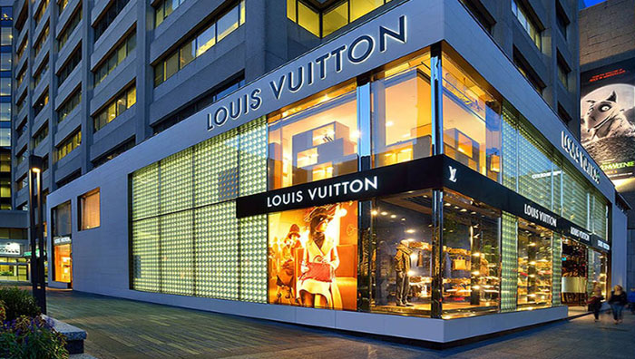 Louis Vuitton Toronto Façade and Architectural Stairs - Walters Group Inc.