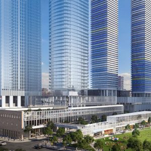 New LCBO Headquarters at 100 Queens Quay East – B+H Architects rendering